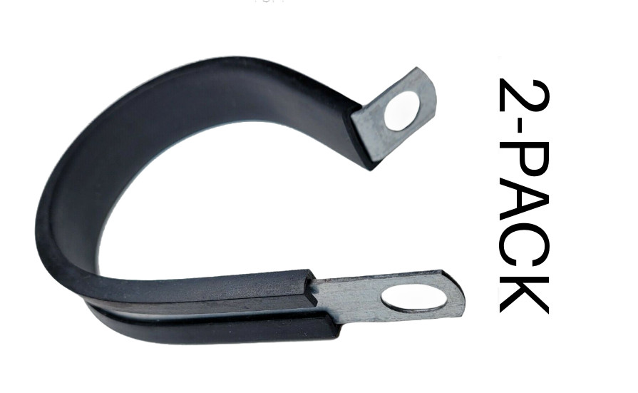 2 Pack Genuine Navistar 3673423C1 2-1/2″ Cushion P-Clamp Pipe Clamp