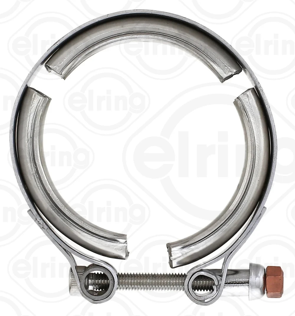 ELRING VOLVO D13 EGR COOLER V-BAND CLAMPS + GASKETS KIT OEM Made in Germany