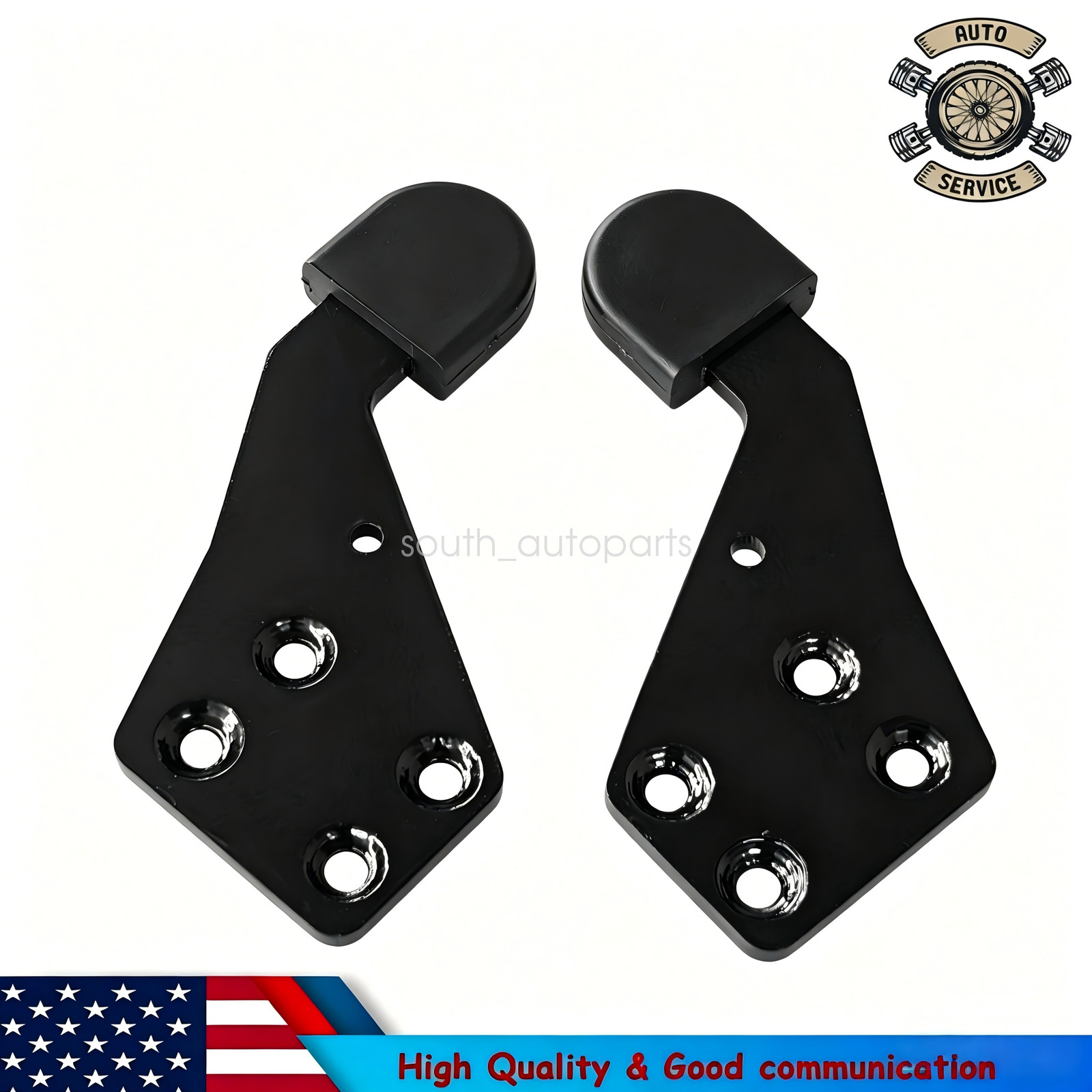 For International ProStar 2008-2017 Hood Guide Poly Pair HLK2733L HLK2733R
