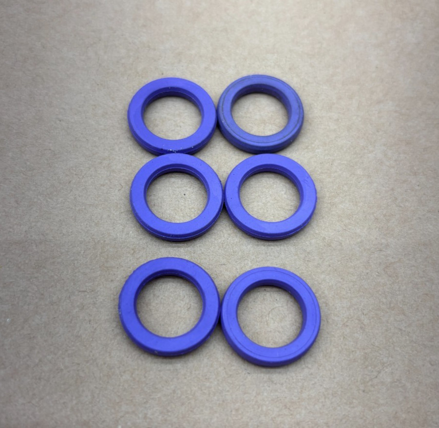 Lot of 6x Genuine OEM Volvo 1677370 Replacement Seal Ring