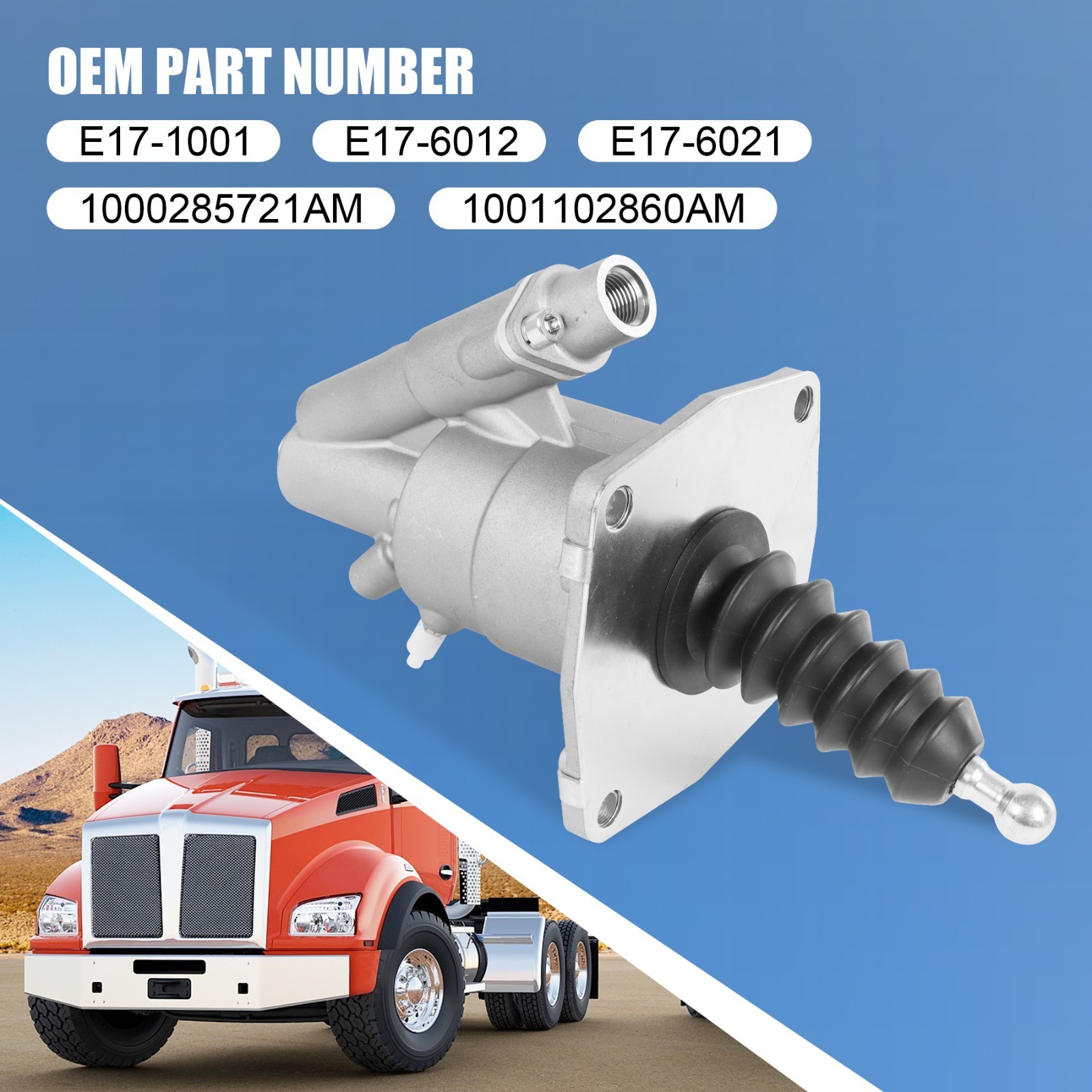 Clutch Servo 1000285721AM 1001102860AM For Kenworth T680 T880 E17-1001 E17-6012