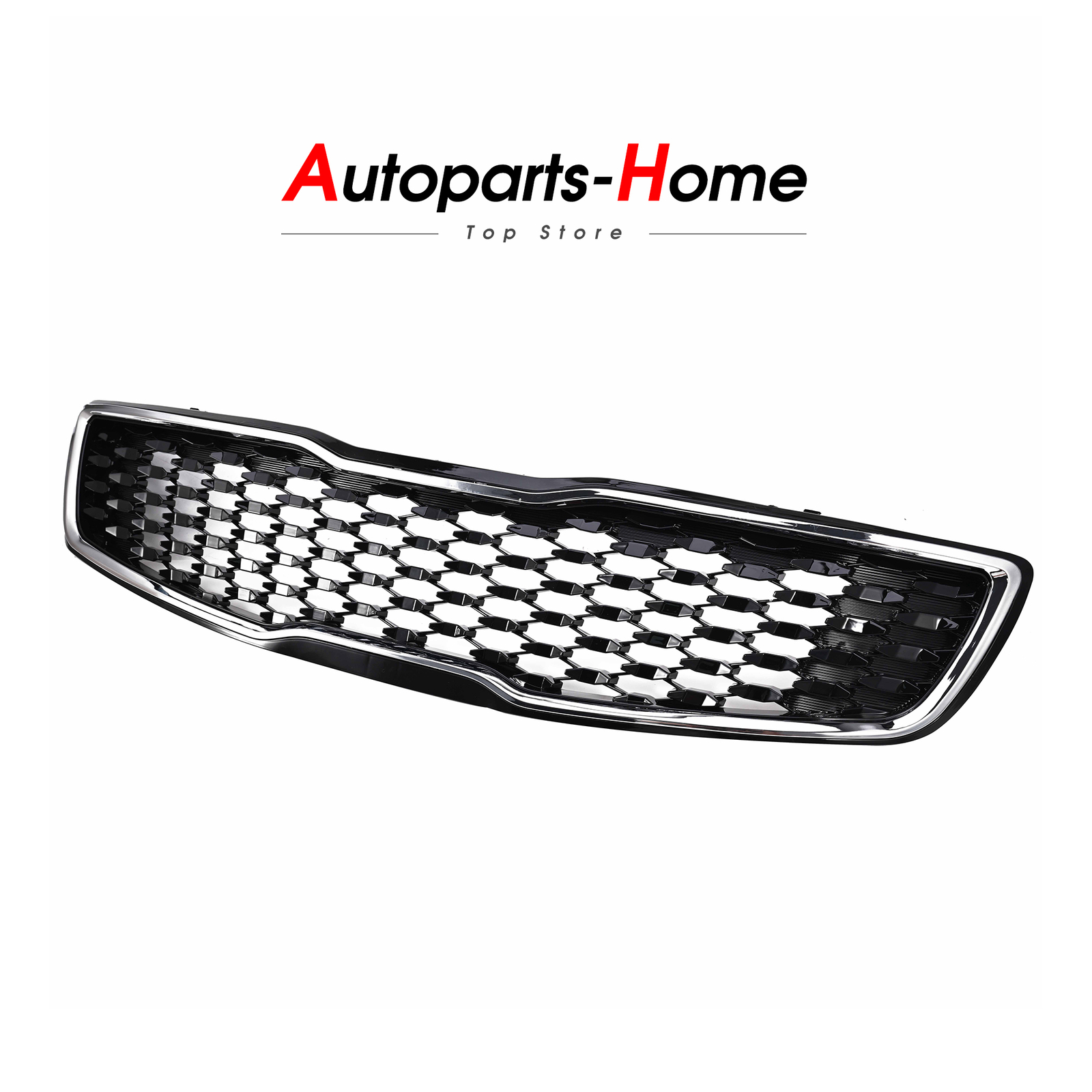 Front Upper Grille Grill 86350B0010 Fits For 2017-2018 Kia Forte Sedan LX SX