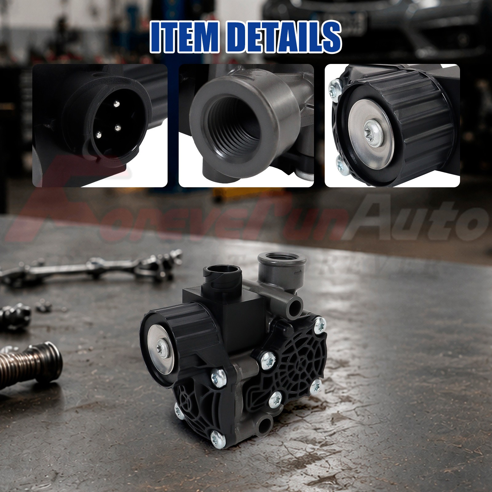 ABS Module Valve K079665 for Bendix M-40HF 12V ABS Modulator Valve w/ 1/2″ NPT