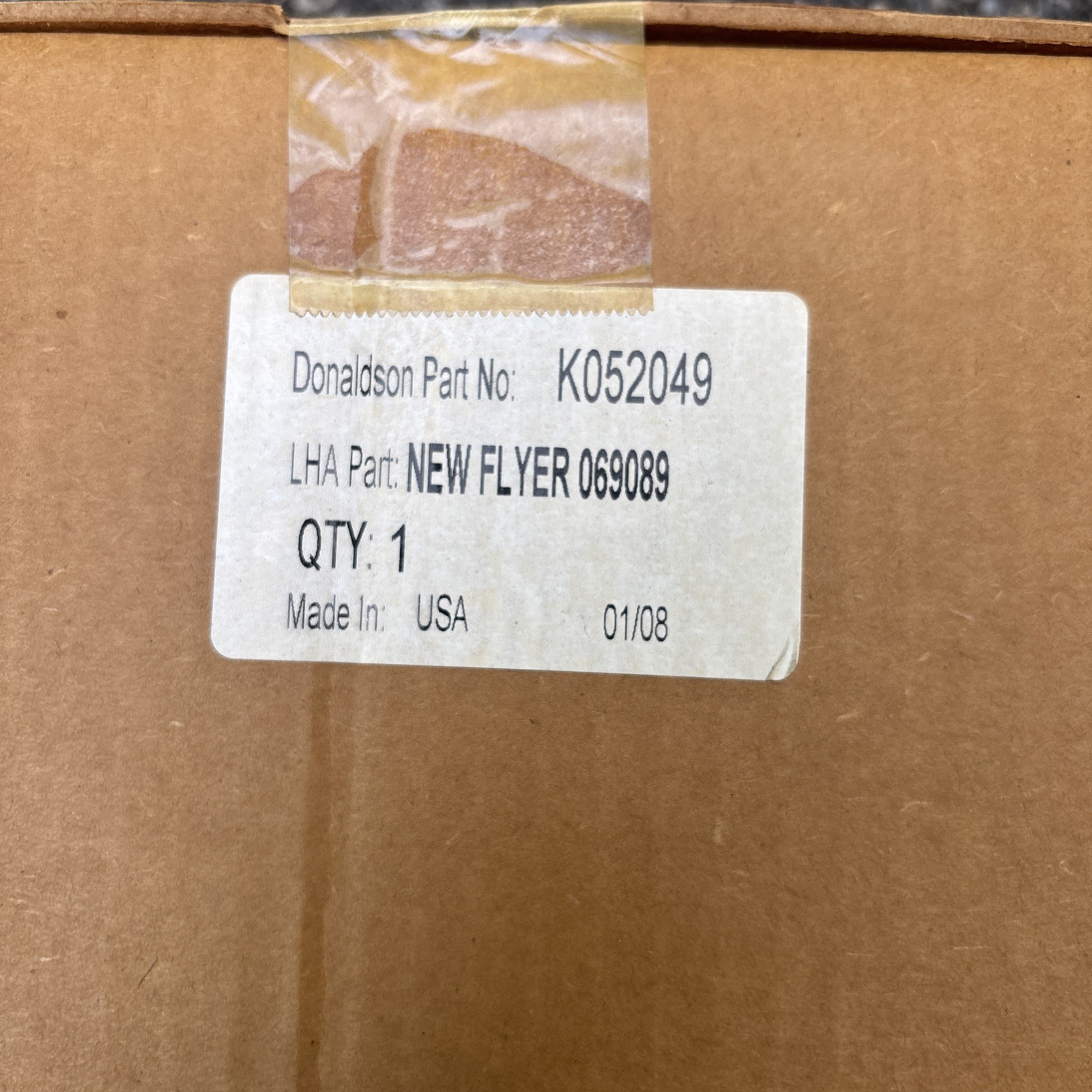 NEW FLYER Bus parts 069089 Brand New in Box