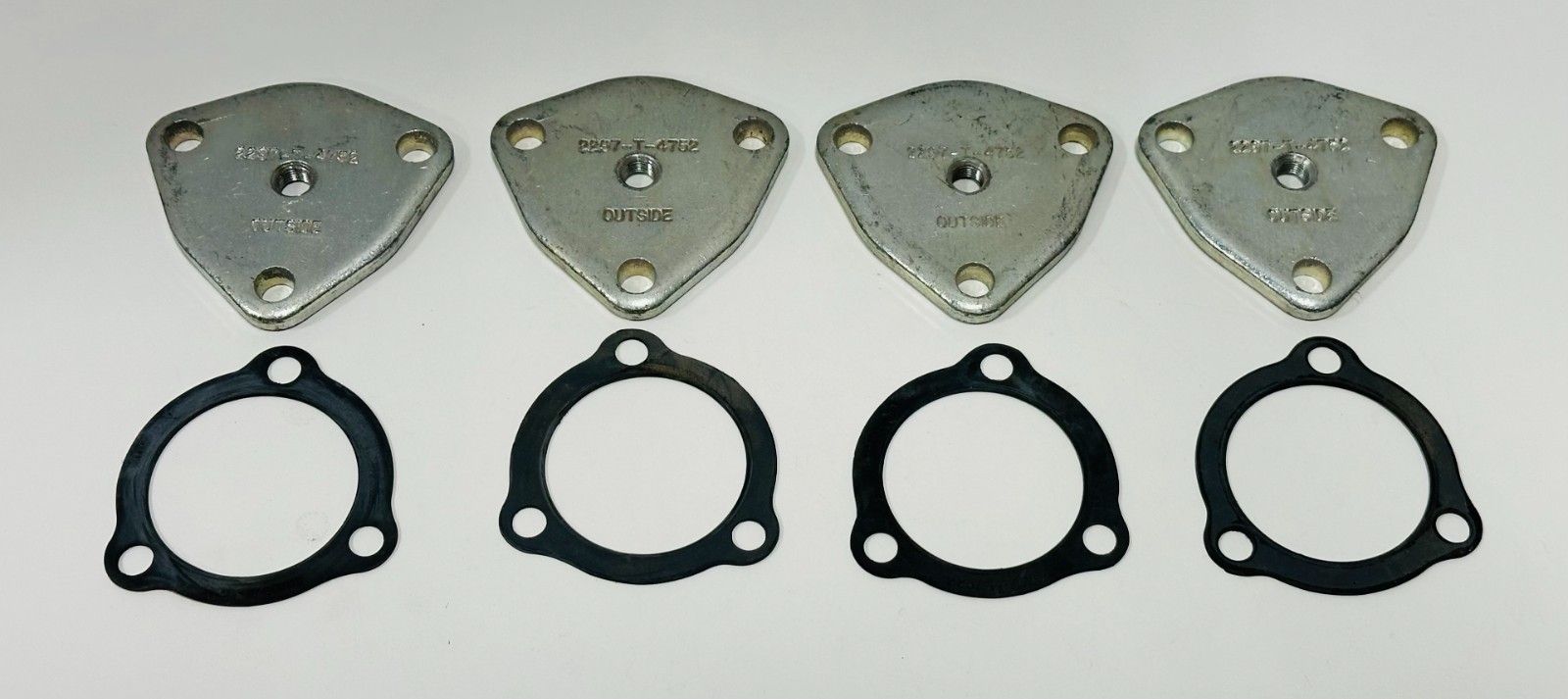 Lot Of 4, 2297-T-4752 Meritor Steering King Pin Set Cap w gaskets
