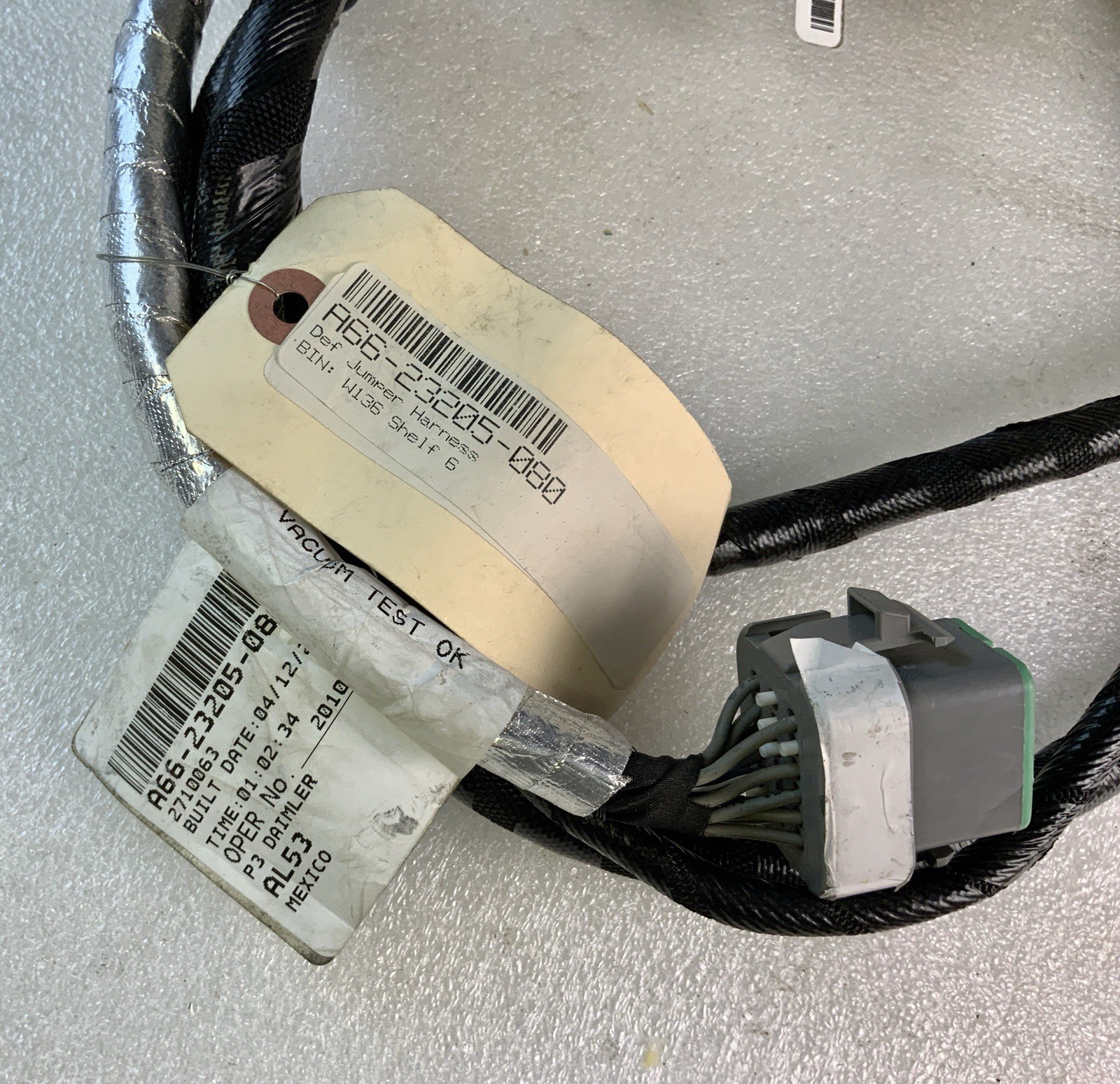 OEM FREIGHTLINER DEF JUMPER HARNESS P/N: A66-23205-080 NOS