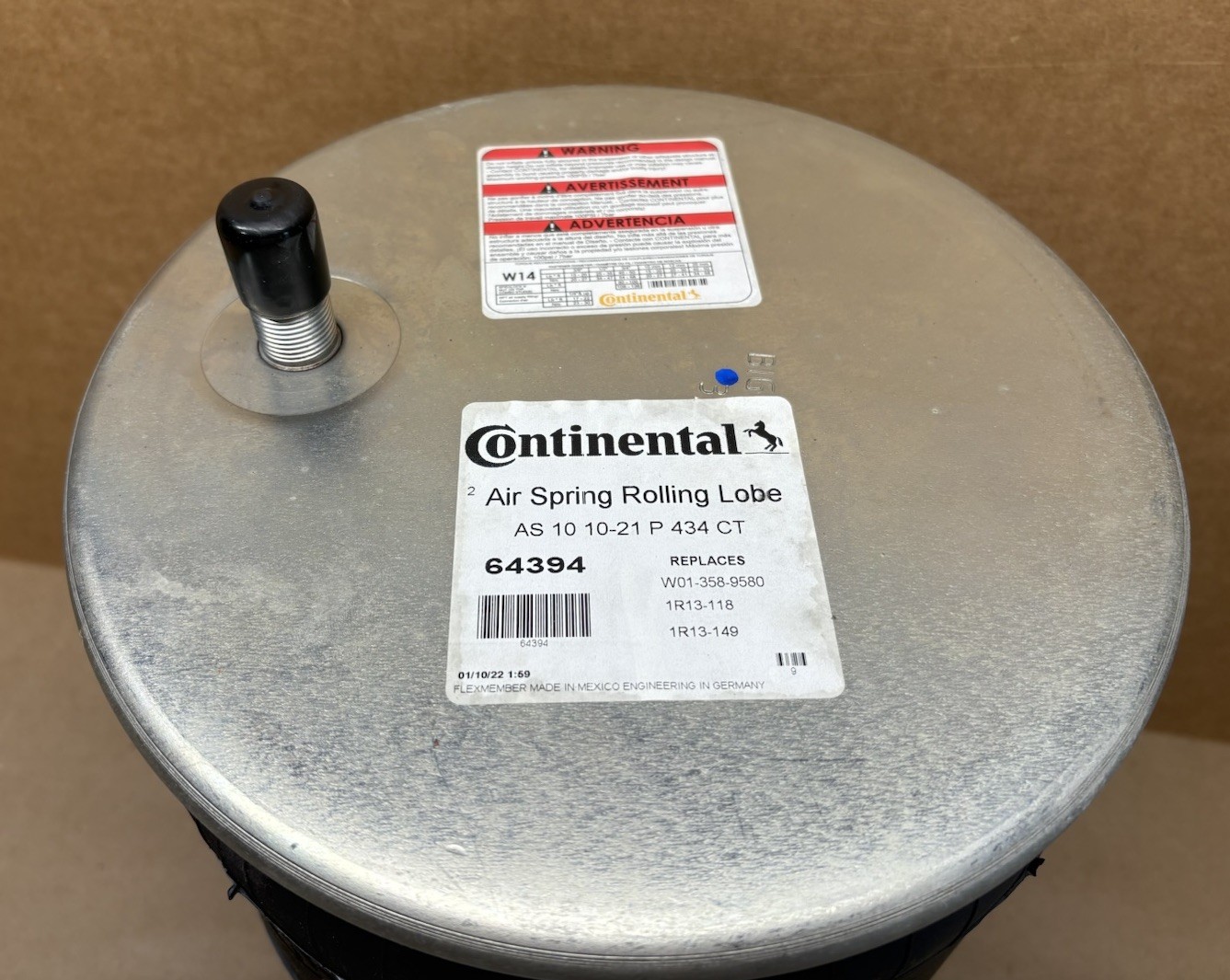 Automann 566.CT64394 Air Spring Rolling Lobe Continental 64394 10 10-21 New