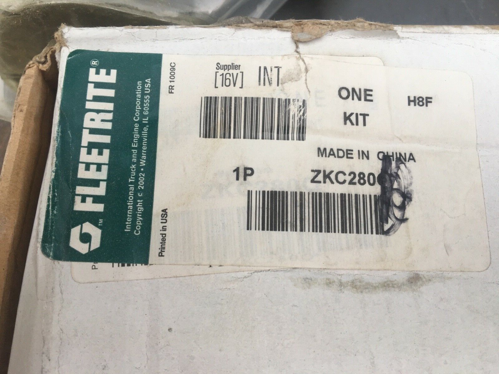 Fleetrite / Navistar ZKC280Q U-Joint Kit NEW