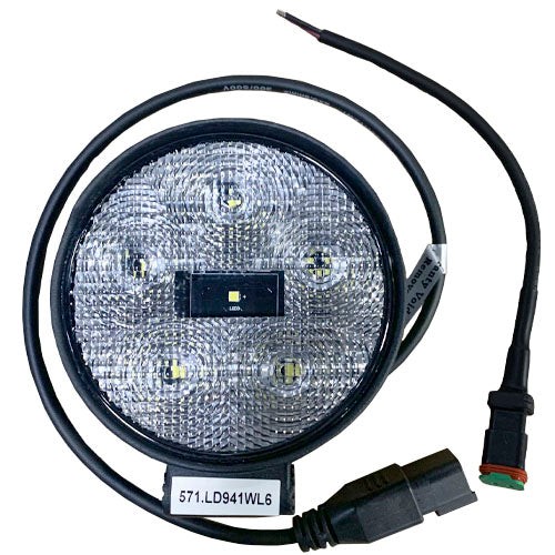 Automann Work Lamp LED 4″ Round Flood 1170lm | 571.LD941WL6