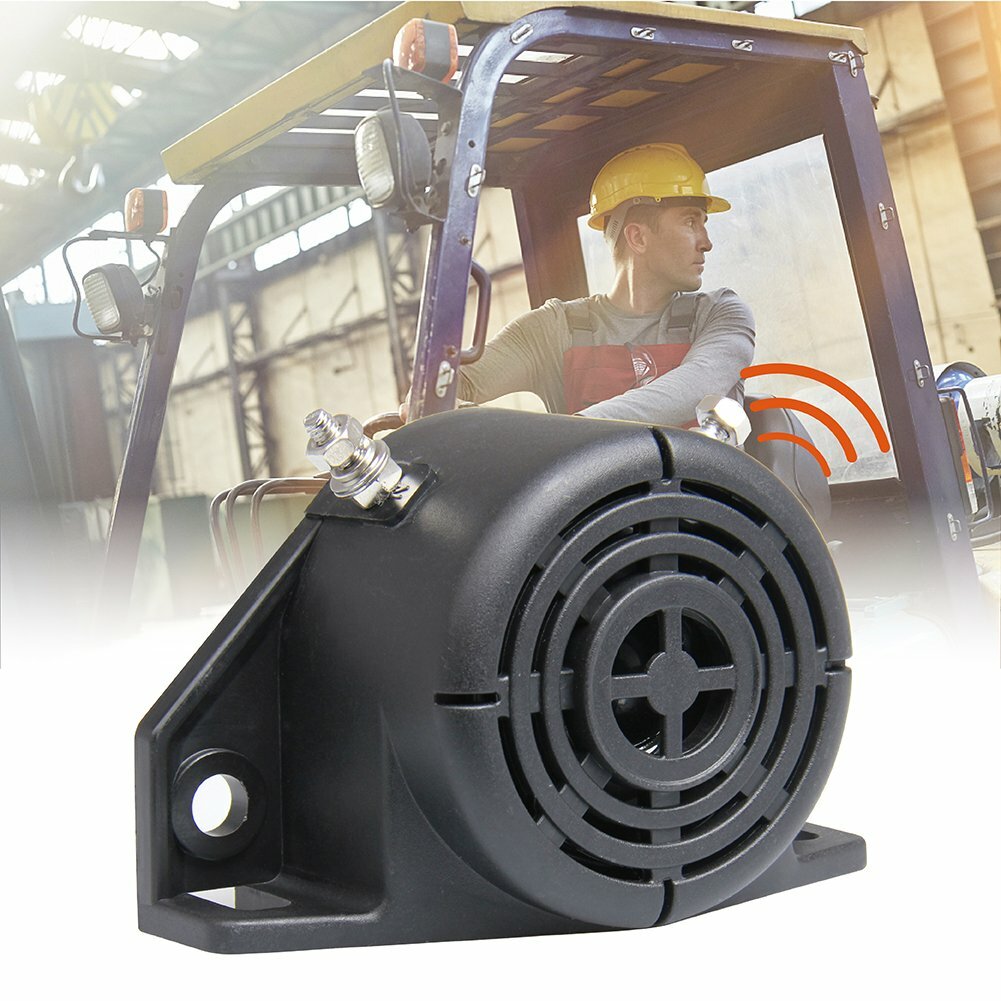 Universal Backup Warning Alarm 102dB Beeper Construction For Truck Heavy Vehicle