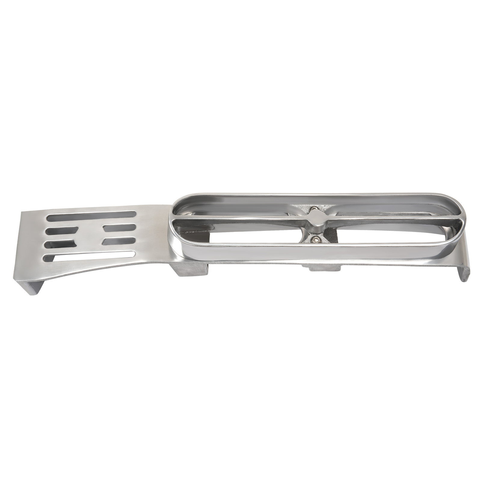 Fits Peterbilt 389 388 Double JJ Blinker Bar Silver Front Fender Light Bracket