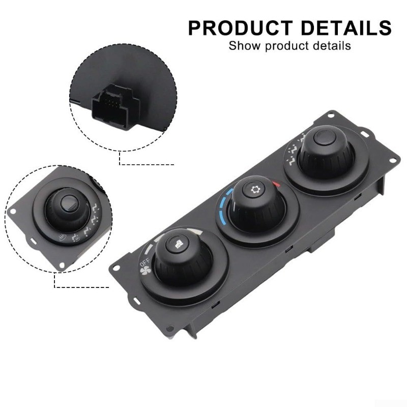 A/C Heater Climate HVAC Control Module Panel for Kenworth Truck 2006-2026 up