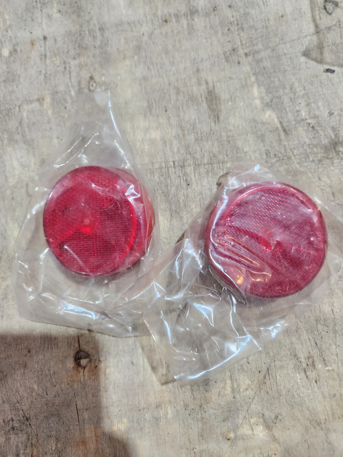 Qty 2** Optronics MCL59RB Red Round LED Marker/Clearance Light 2.5”