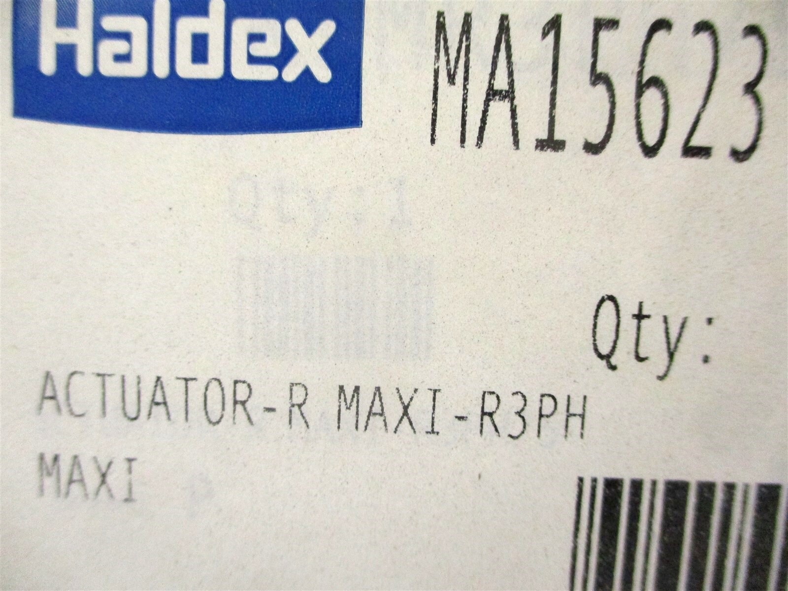 MA15623 GENUINE HALDEX MAXIBRAKE R SERIES BRAKE ACTUATOR PUSH-TYPE 75LB R3PH75