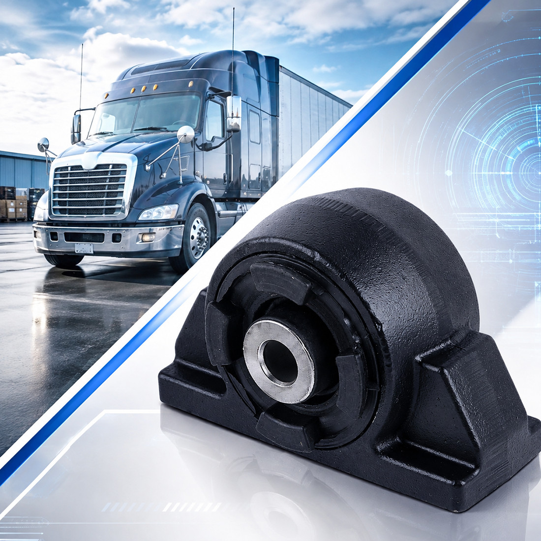 Cabin Mount Bushing For Mack M17530 12052 2007439 GAFF12052 20975432 25076735