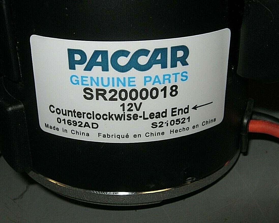 ~NEW GENUINE PACCAR PART ~ OEM ~ HVAC BLOWER MOTOR ASSEMBLY ~ SR2000018