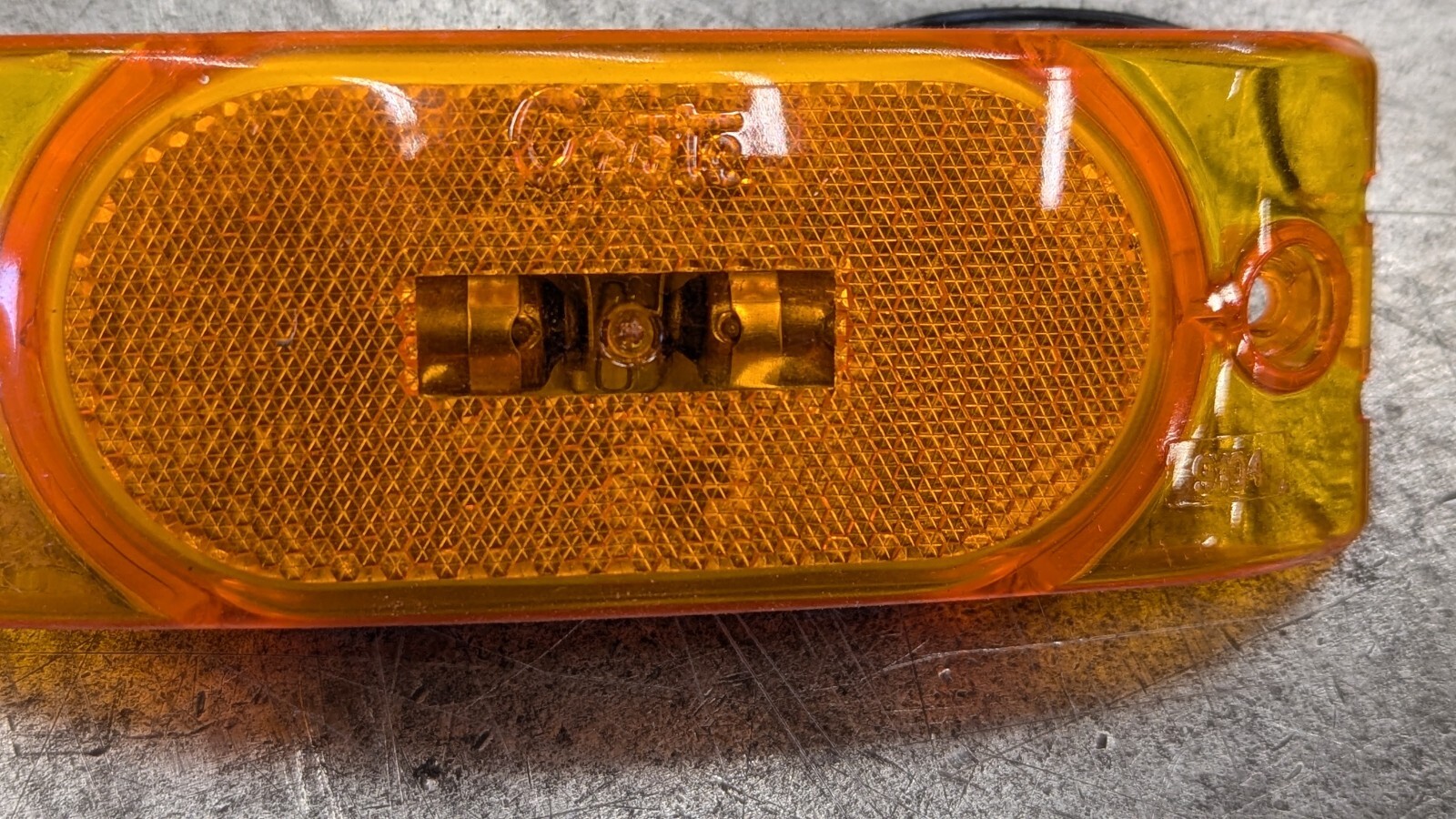 46303 GROTE Amber Yellow Reflective Marker Light Lamp Trailer Truck Side