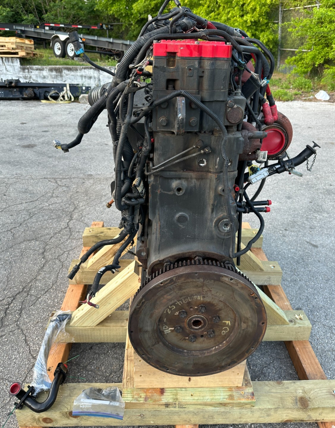 Freightliner Coronado 132 Engine Cummins N14 Celect Plus 391k 455HP 2015 OEM
