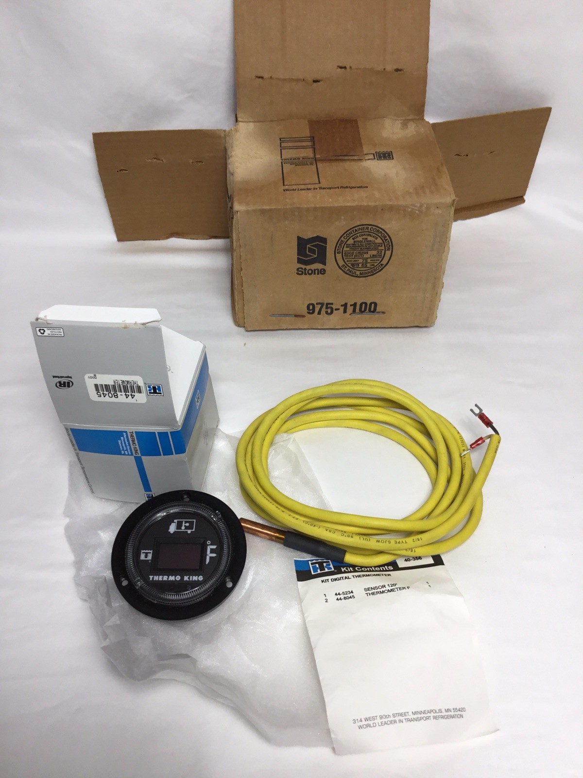 THERMO KING DIGITAL THERMOMETER Kit 40-356 44-8045 44-5234 OEM NOS