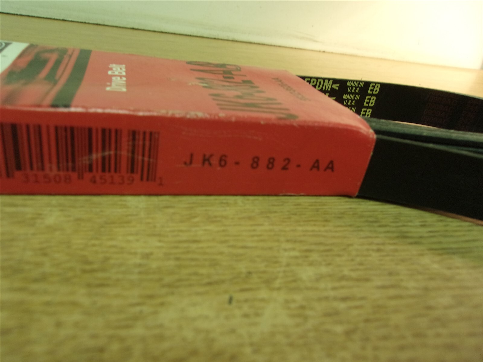NEW Ford Motorcraft JK6-882-AA Drive Belt *FREE SHIPPING*