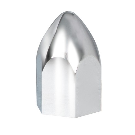 United Pacific 10047B Wheel Lug Nut Cover 1 Piece, 1 15/16″ X 2 3/4″, Chrome, Pl