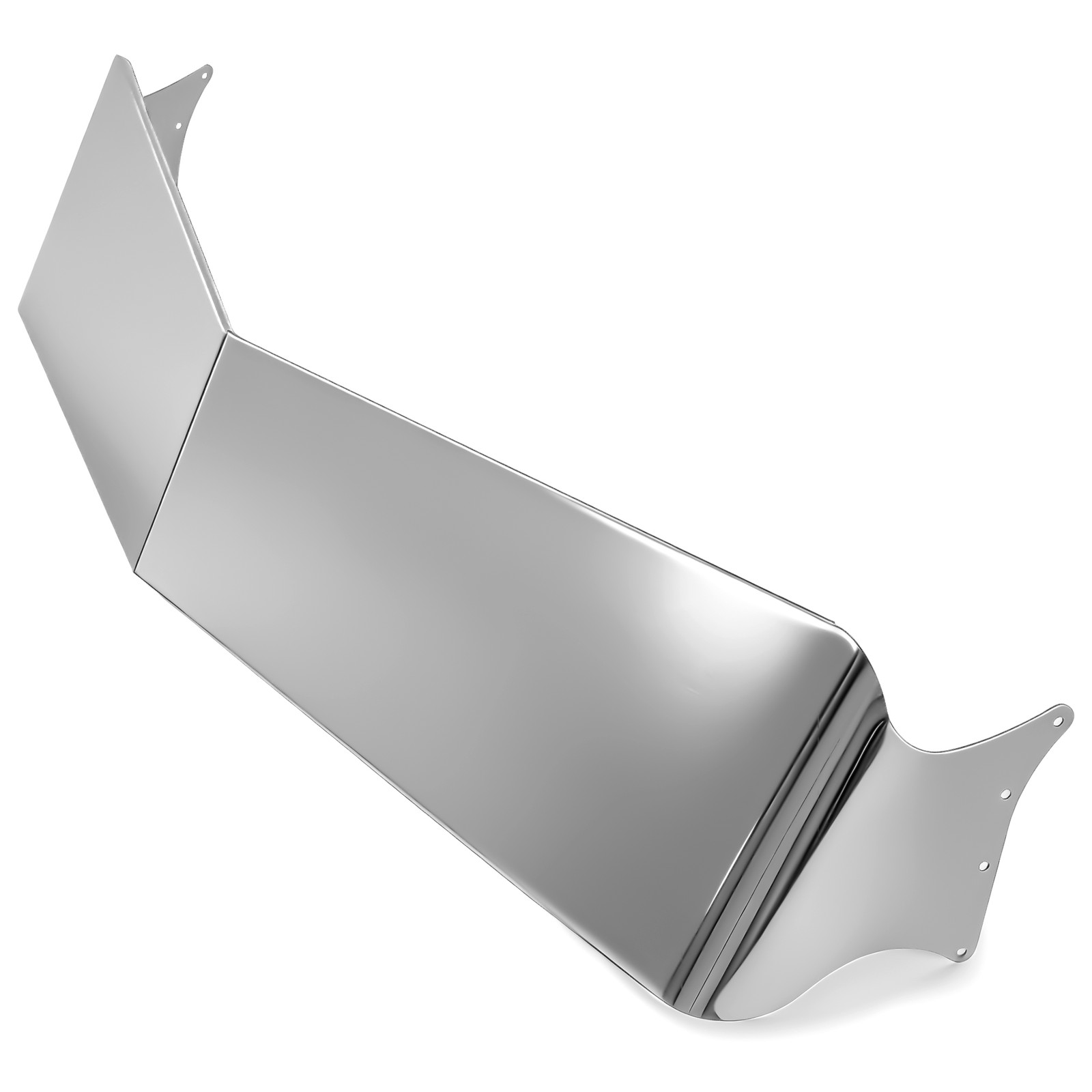 For Peterbilt 377 378 379 335 386 Silver 13″ Drop Sun Visor 304 Stainless Steel