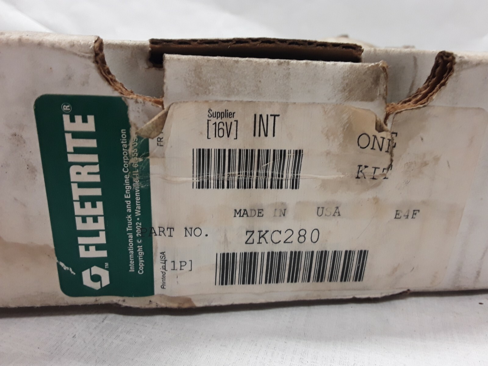 Fleetrite / Navistar ZKC280 U-Joint Kit NEW MADE IN USA