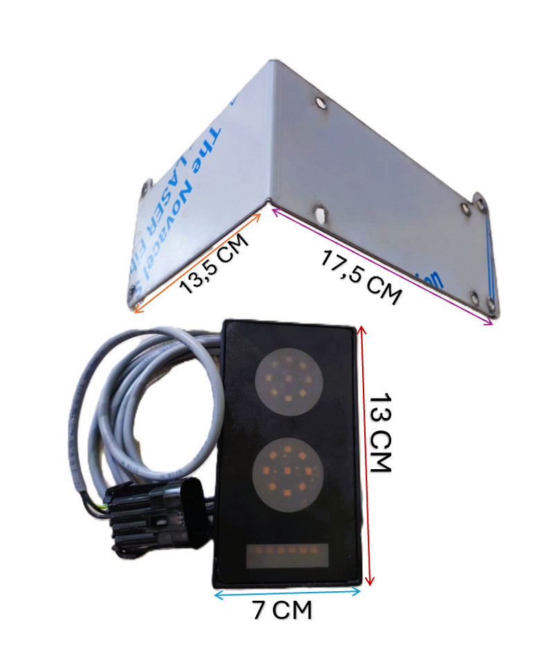 TRP 76-02000-00 STATUS LIGHT KIT BRACKET INDICATOR LIGHT FOR CARRIER TRANSICOLD