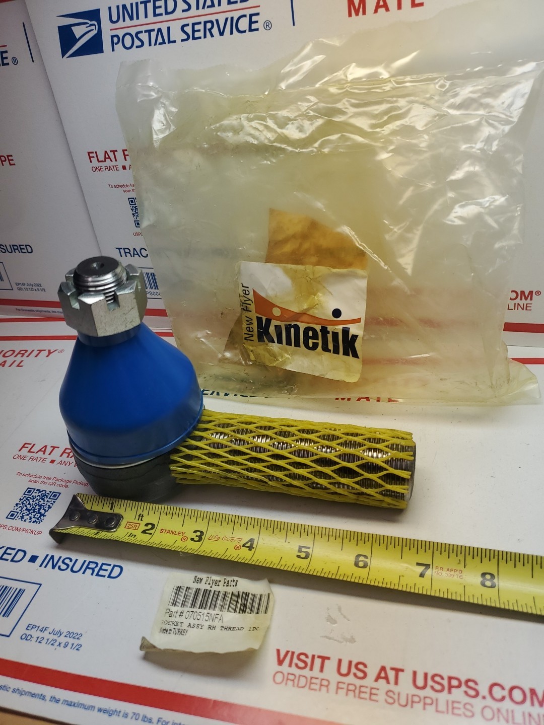 New Flyer (TRW) 070515 Tie Rod End Socket Asm, RH Thread. Ref 070515NFA NEW, G6