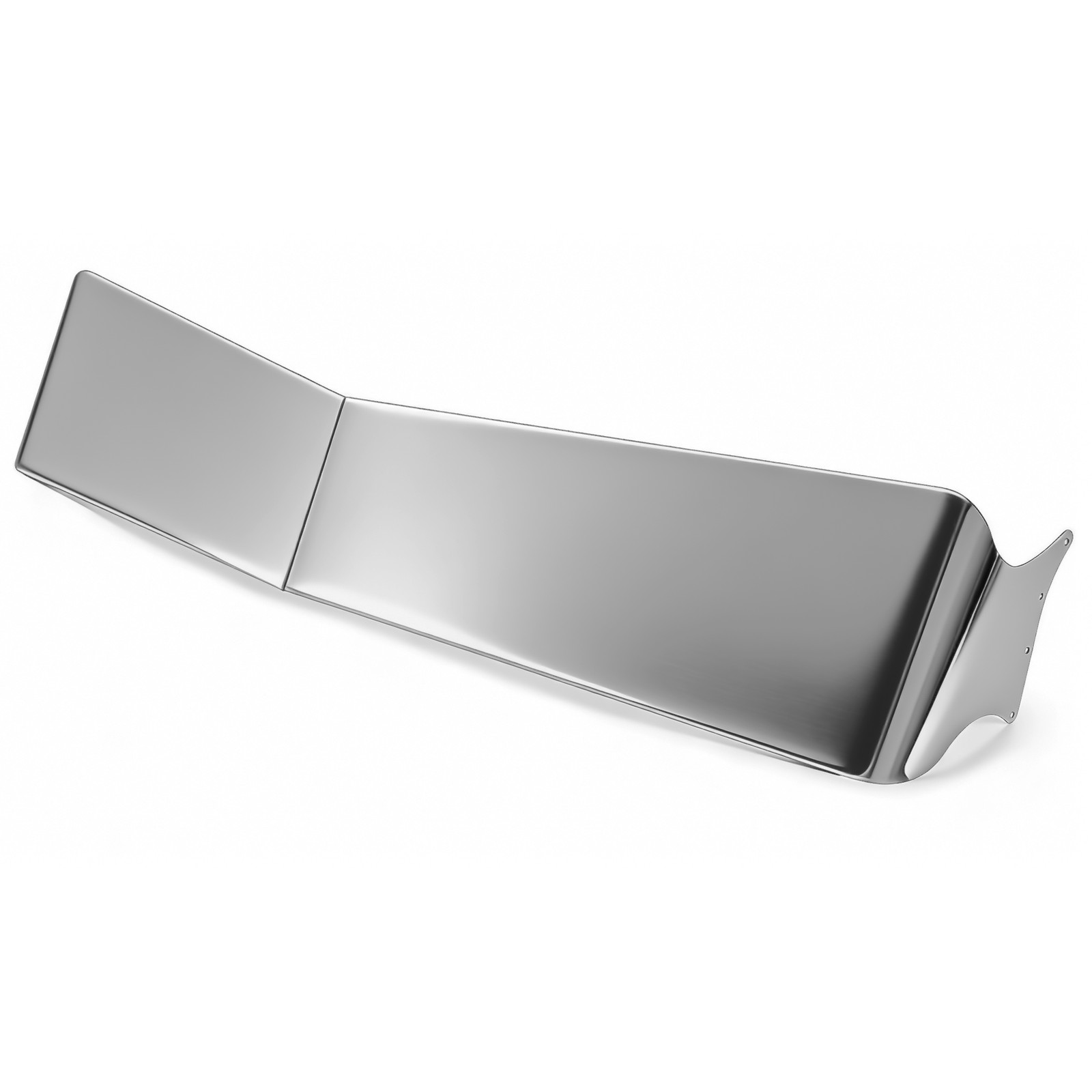For Peterbilt 377 378 379 335 386 Silver 13″ Drop Sun Visor 304 Stainless Steel