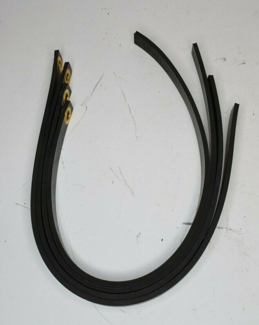 Midwest Bus Corporation 30″ Long .25″ Wide Rubber Static Strap 128954 – Lot of 4
