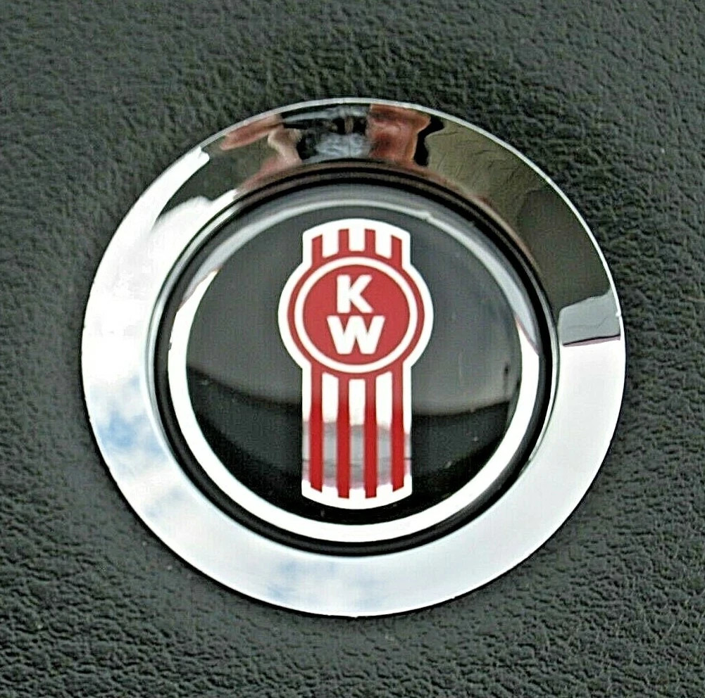 NEW GENUINE OEM PACCAR HORN COVER PAD V4 SERIES w/ KENWORTH EMBLEM V4P001KW