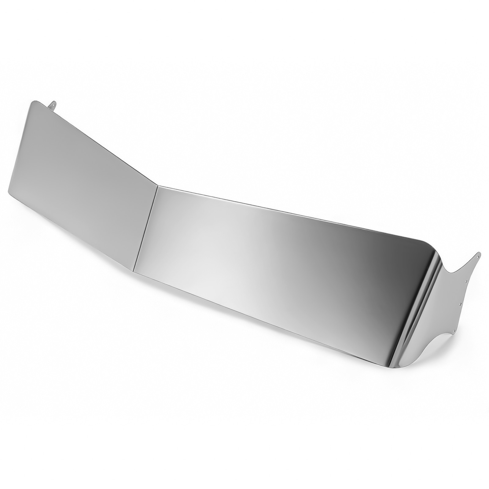 For Peterbilt 377 378 379 335 386 Silver 13″ Drop Sun Visor 304 Stainless Steel