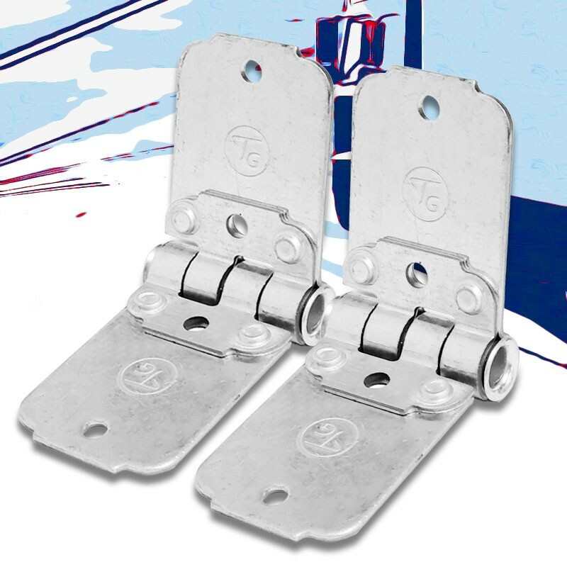 2X Mild Steel Todco Roll Up End 2″ Width Hinge For Freight Trailer Roll-Up Door