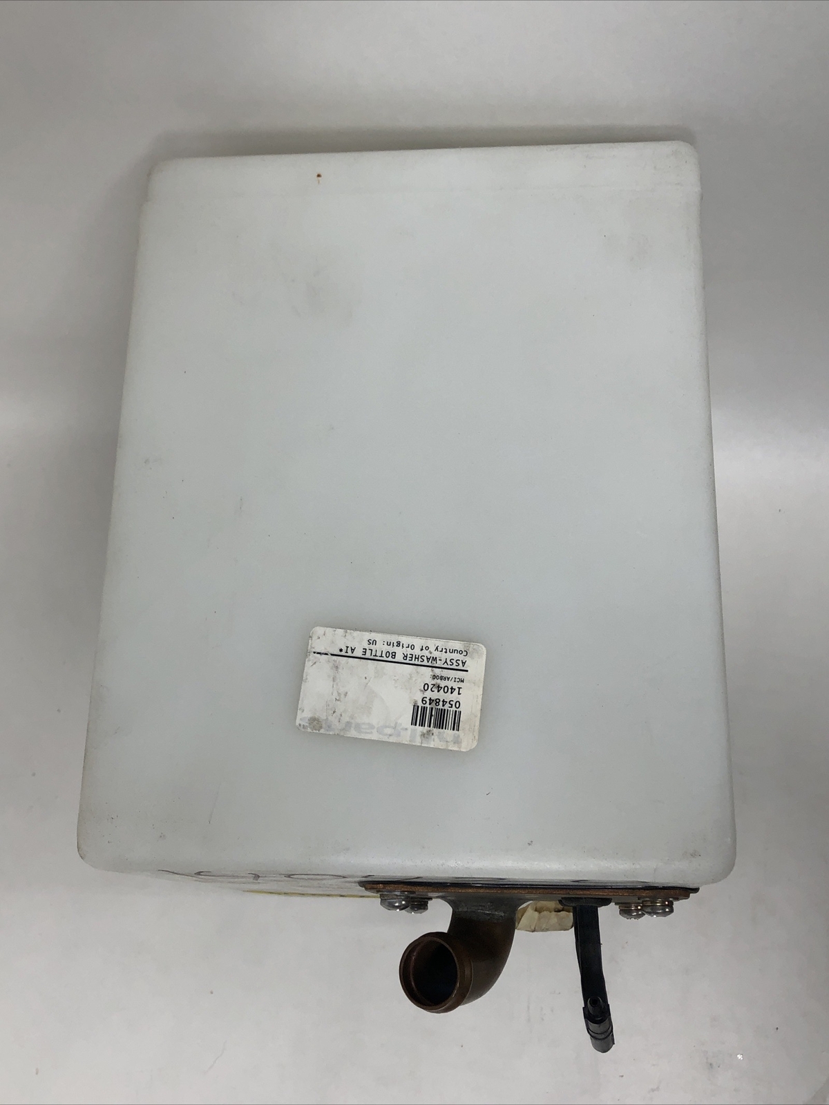 New Flyer Parts 054849 Washer Bottle Assembly Tank; MCI 140420