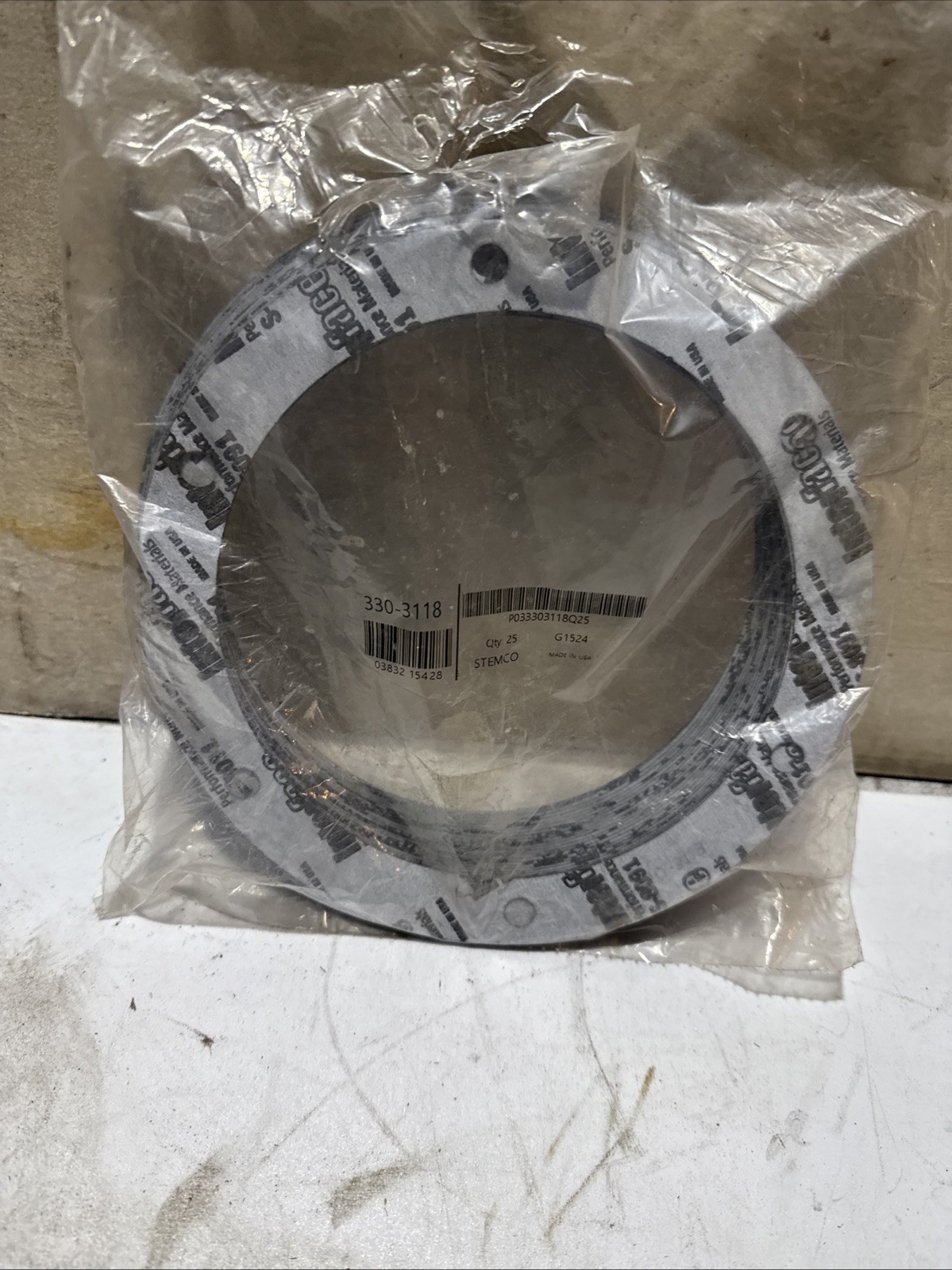 Stemco Genuine OEM Hub Cap Gasket # 330-3118 3303118-Size 6.75″ – 25 Pack