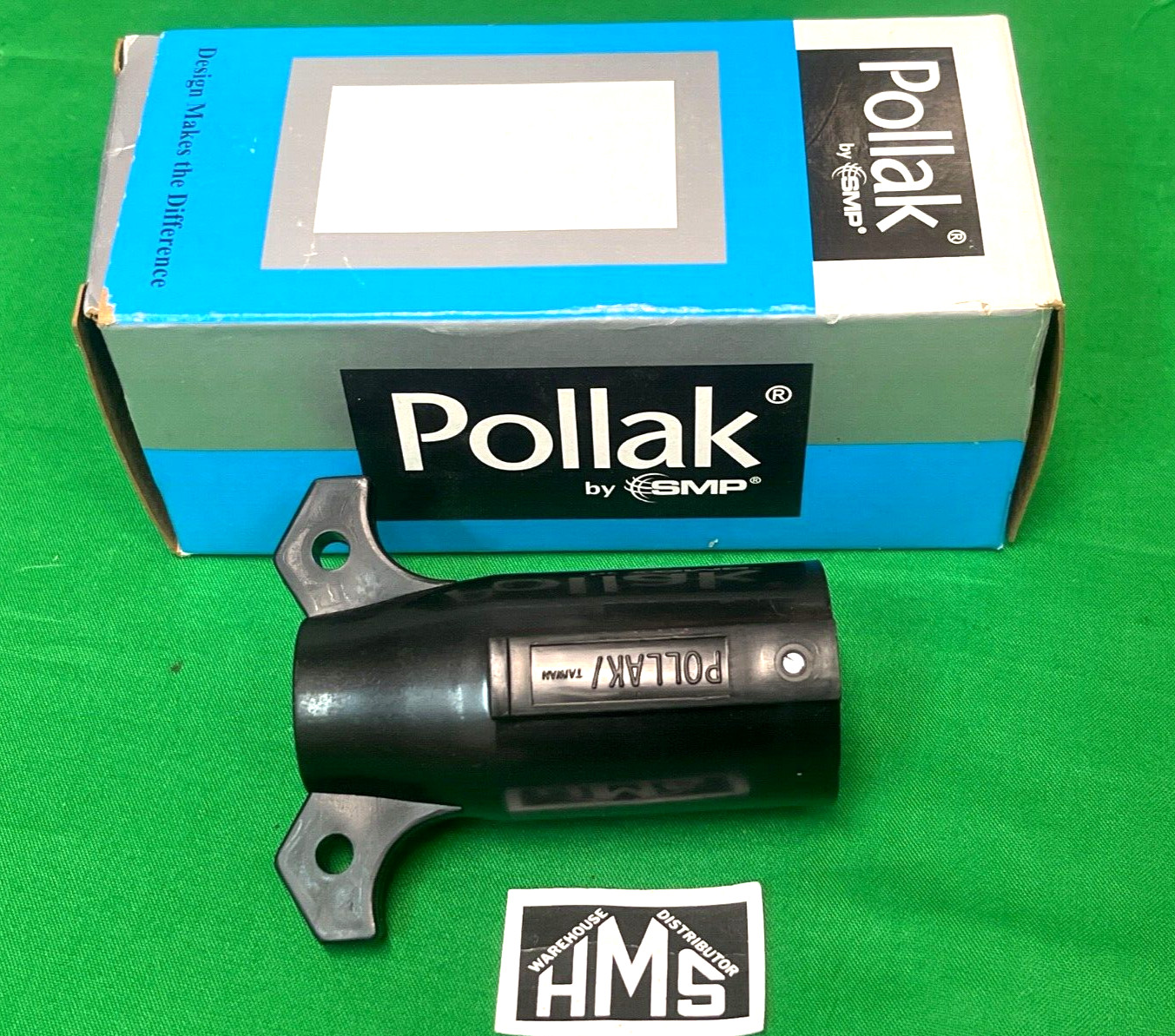 POL12906P POLLAK (9 Pin Plug)- CONNECTOR – RV TRAILER CAMPER PLUG- 12-906P