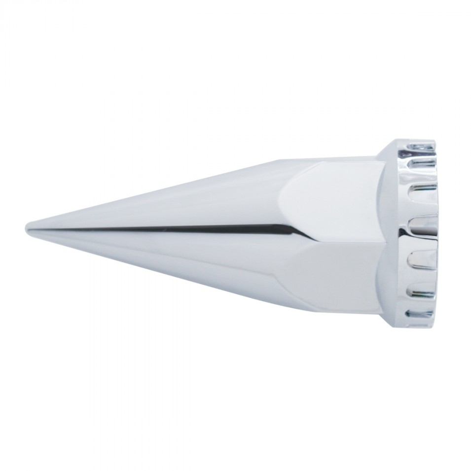 Chrome Plastic Spike 33mm Screw On Lug Nut Cover 20 Pack