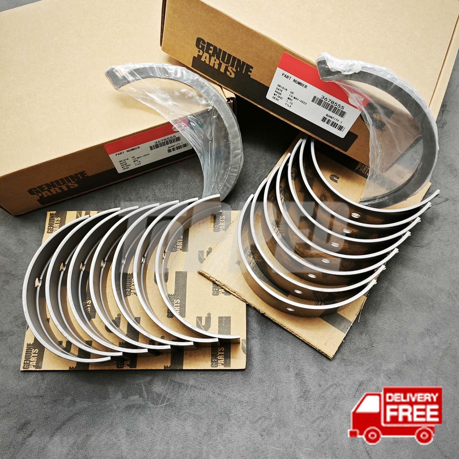 Brand new Standard Main Bearing Kit 3800298 for Cummins ISX. PAI 5406110 171980