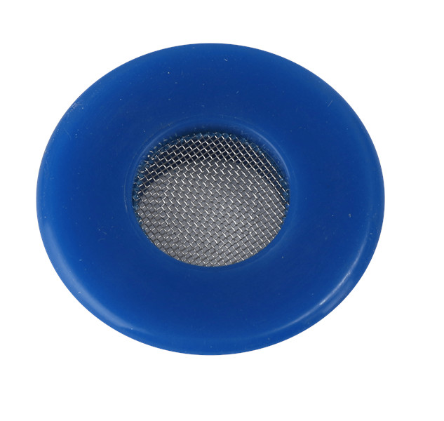 Blue Air Brake Polyurethane Gladhand Seal with filter, Part GH5500