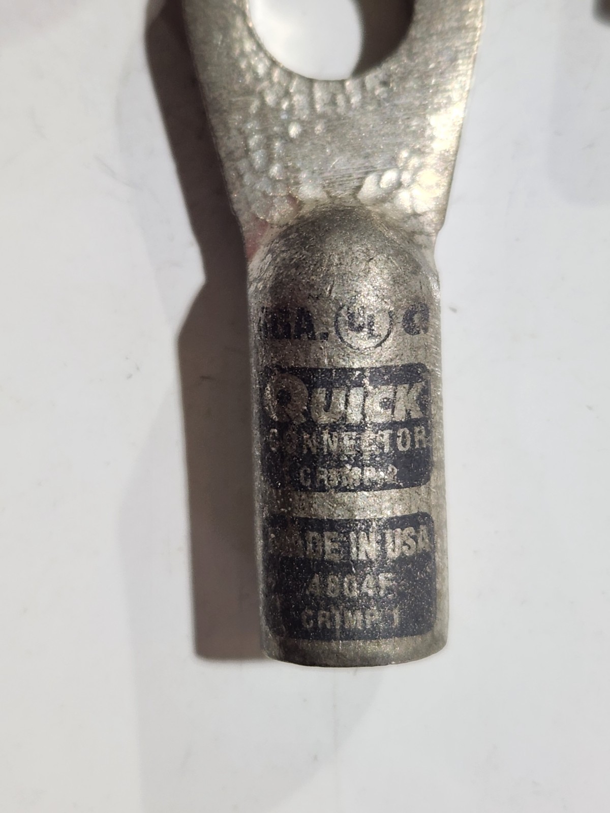 Qty 7** Imperial 6190 Battery Lug 3/8” Stud, 4 AWG, Tin Plated Copper