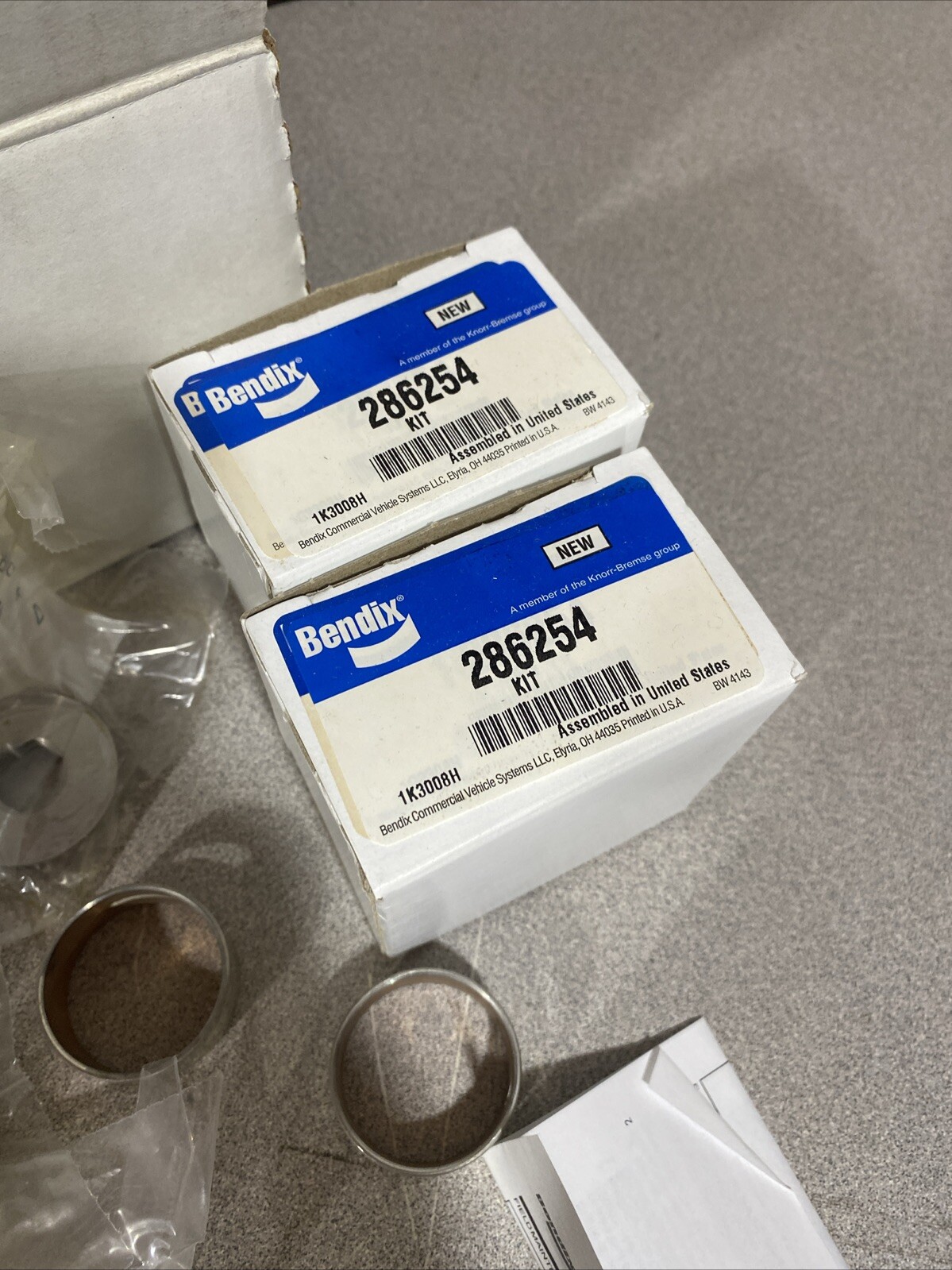 Bendix / 101386 TF-501 Service Kit 1H1908H With 286254 All Sealed Bags TF501