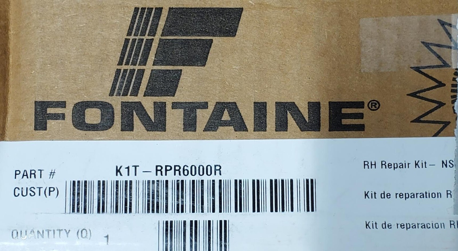 KIT-RPR6000R Genuine Fontaine Repair Kit OEM-New