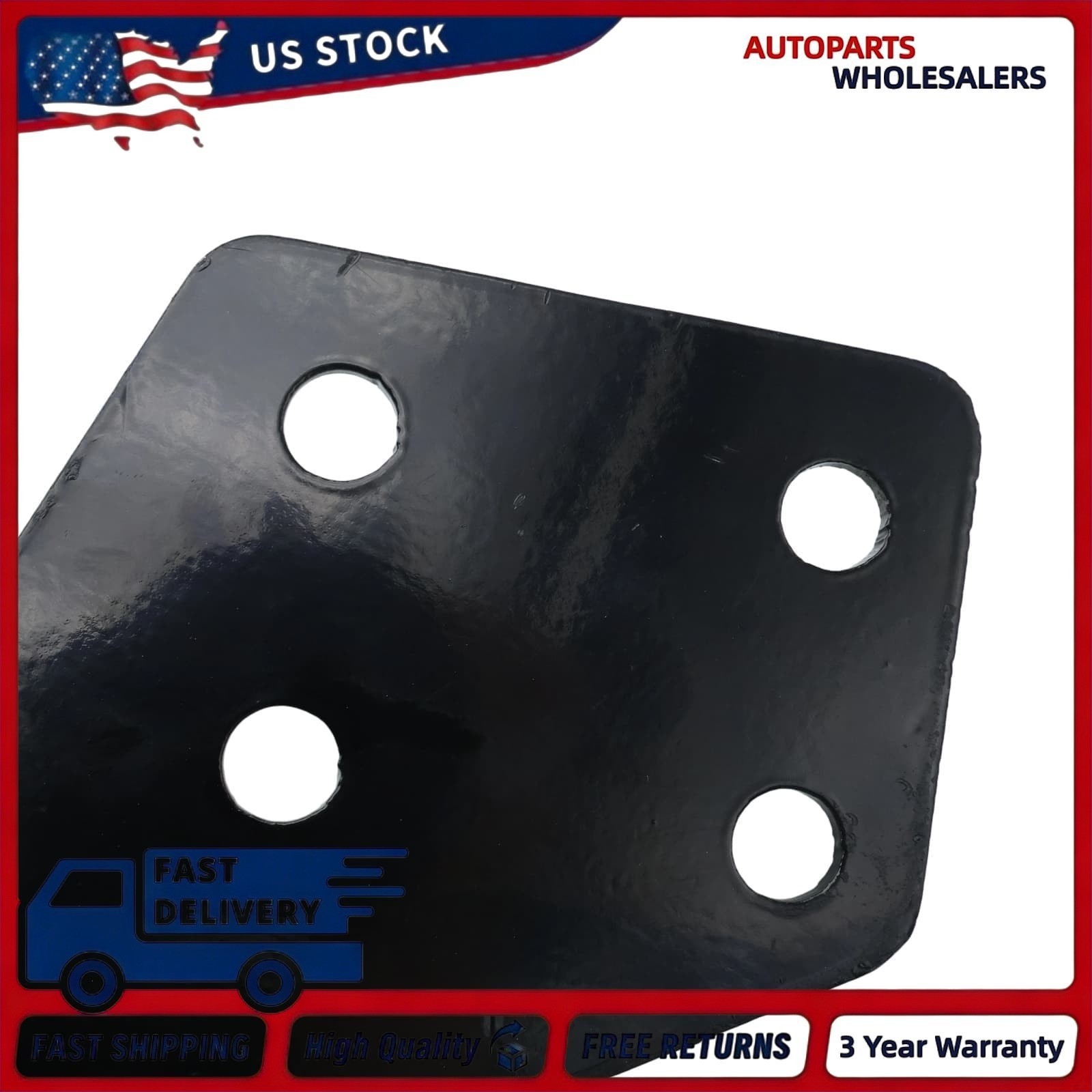 For Truck HLK2733L HLK2733R Right Passenger & Left Driver Side Hood Guide Poly