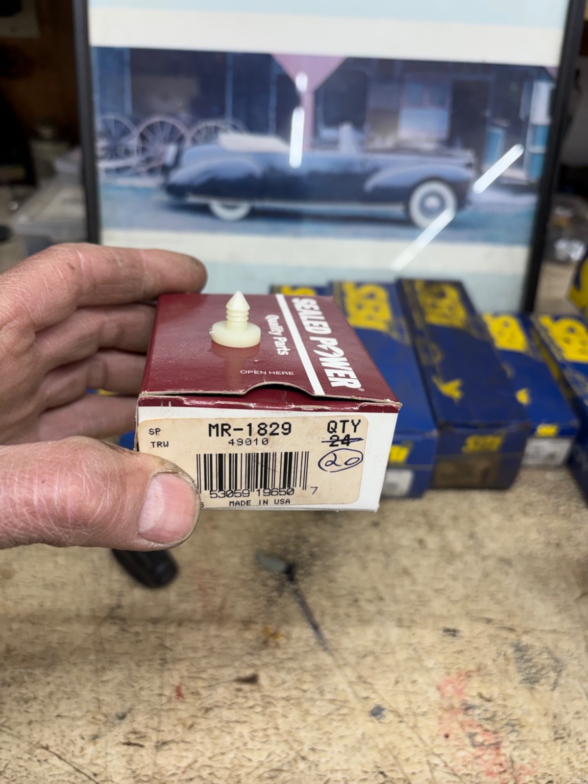 SEALED POWER mr1829 box of 13