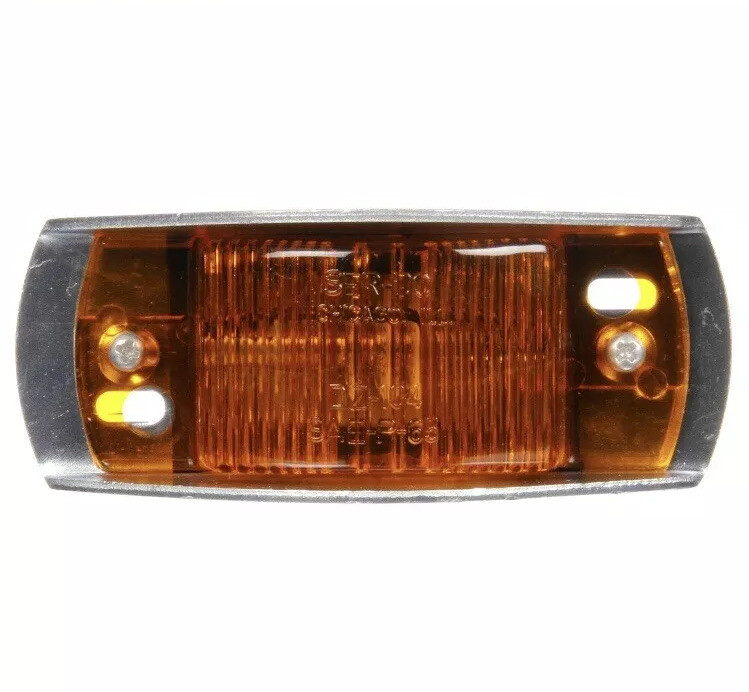 Truck Lite Yellow Amber Clearance Lamp/Light with Armored Metal Housing 26315Y