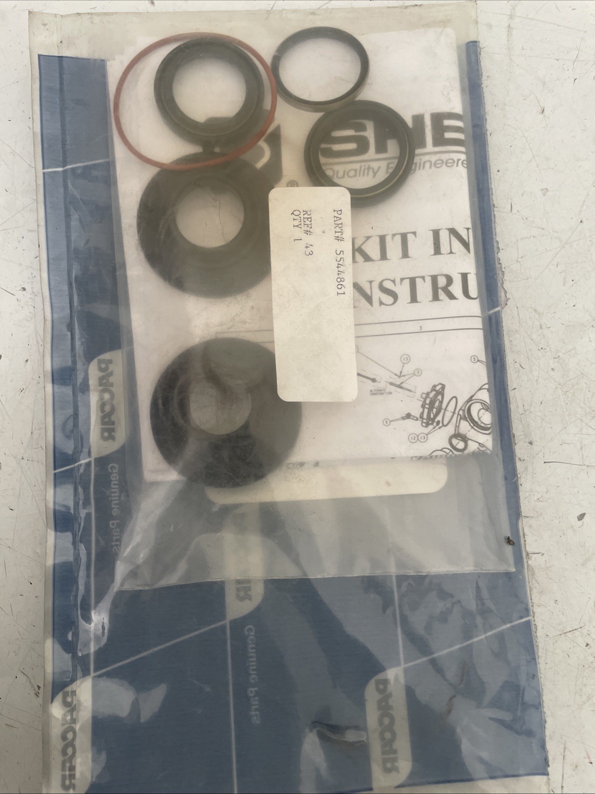 GENUINE PACCAR SHEPHARD INPUT SHAFT KIT 5544861EG NEW OEM