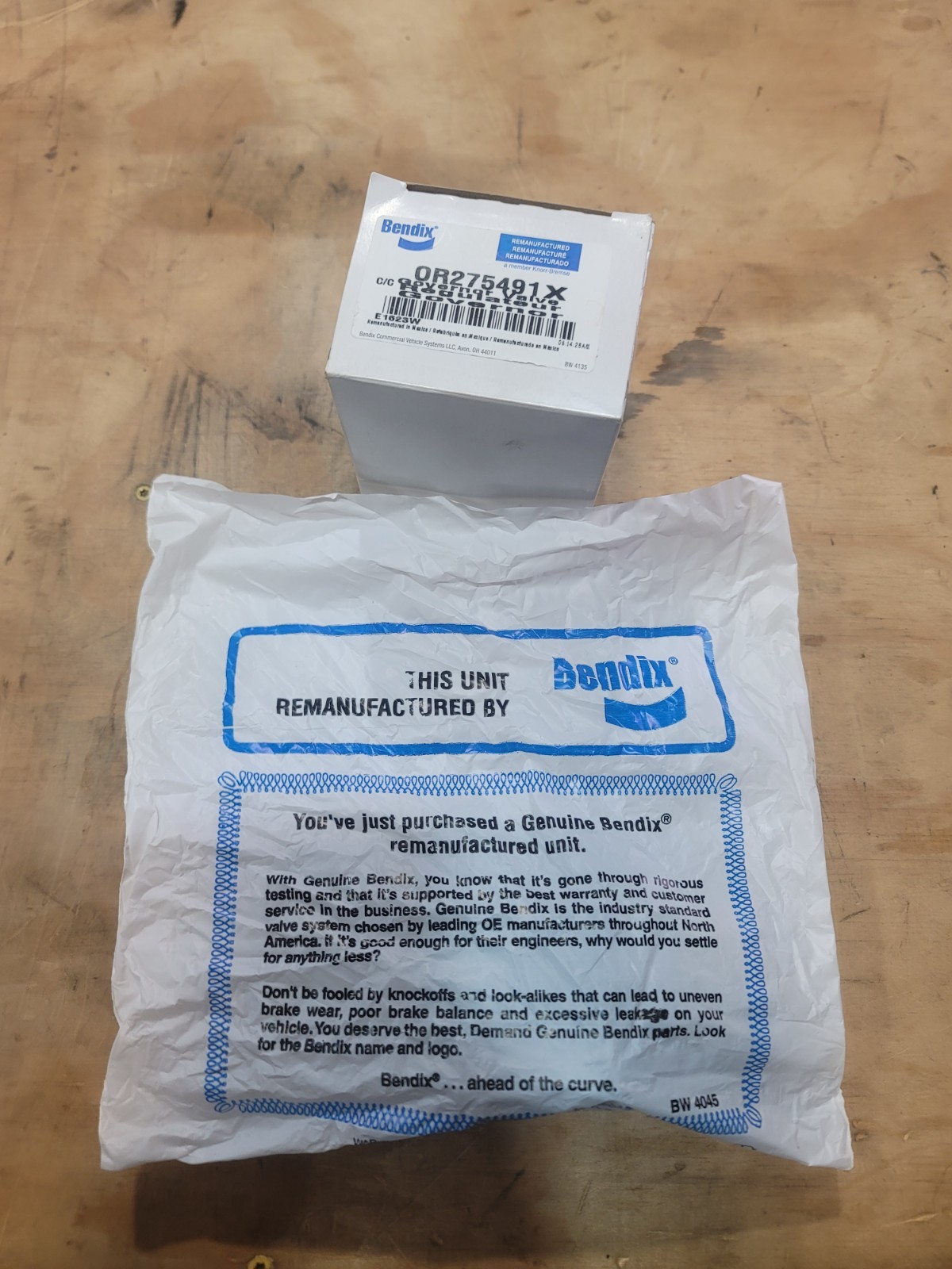 BENDIX D-2 CORELESS GOVERNOR VALVE – PN: OR275491X (REMANUFACTURED)
