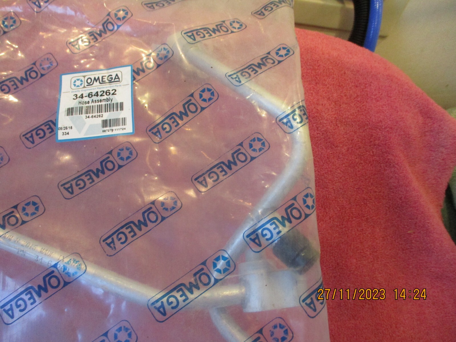 KODIAK OMEGA TOPKICK 34-64262 BRAND NEW AC LIQUID LINE HOSE FREE SHIPPING