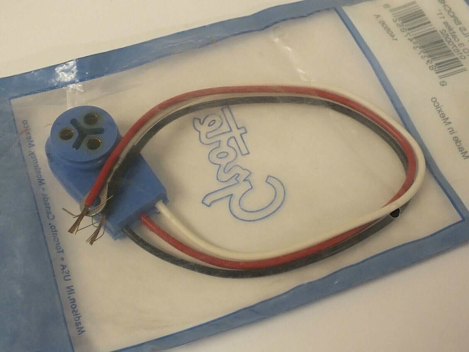 New Grote GTAIL FOR OVAL LED LIGHT 3 Wire 11″ P/N 67005 Replacement Part NOS
